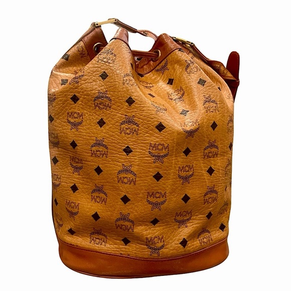 ❌SOLD❌Authentic MCM Monogram Bucket Bag- Large - Picture 14 of 17